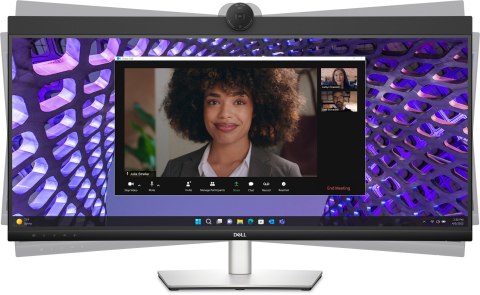 Dell Monitor DELL P Series P3424WEB 86,7 cm (34.1") 3440 x 1440 px 4K Ultra HD LCD Czarny