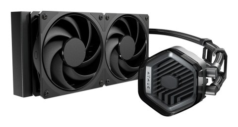 No name Cooler Master MasterLiquid ATMOS Stealth Series Procesor Zestaw do chłodzenia płynami 12 cm Czarny