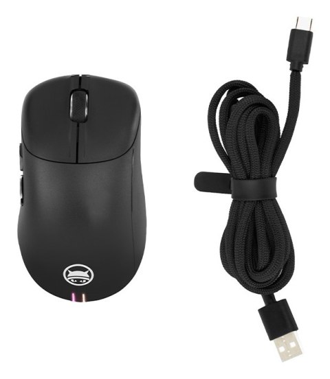 No name GAMIAC PA50 myszka Gaming Po prawej stronie USB Type-C Optyczny 12400 DPI