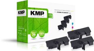 No name KMP 2911,3030 kaseta z tonerem 3 szt. Zamiennik Cyjan, Purpurowy, Żółty