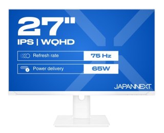 No name Monitor JAPANNEXT 68,5 cm JN-IPS270WQHD75F-C65W-HSP-W HDMI/DP WQHD