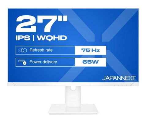 No name Monitor JAPANNEXT 68,5 cm JN-IPS270WQHD75F-C65W-HSP-W HDMI/DP WQHD