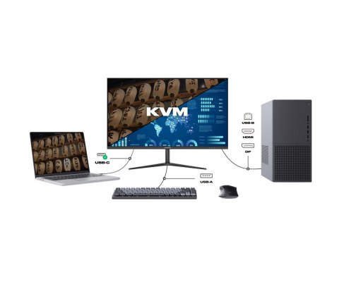 No name Monitor JAPANNEXT 68,5 cm JN-IPS27WQHDR-C65W 16:9 HDMI/DP WQHD