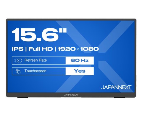 No name Monitor dotykowy JAPANNEXT 39,6 cm JN-MD-i156FHDR-T HDMI/USB-C M-Touch FHD