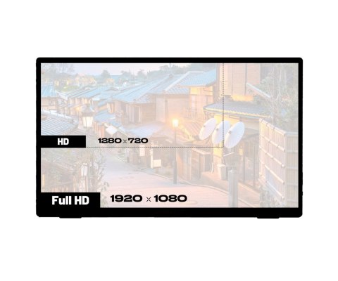 No name Monitor dotykowy JAPANNEXT 39,6 cm JN-MD-i156FHDR-T HDMI/USB-C M-Touch FHD