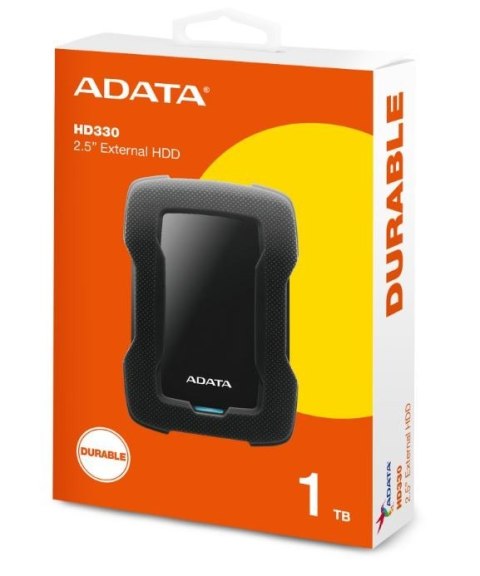 Adata Durable Lite HD330 1TB 2.5'' USB3.1 Czarny