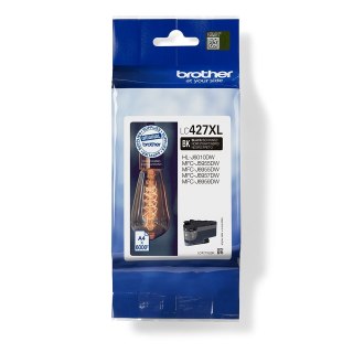 Brother Brother LC-427XLBK nabój z tuszem 1 szt. Oryginalny Wysoka (XL) wydajność Czarny
