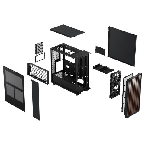 FRACTAL DESIGN Fractal Design North Czarny