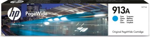 Hewlett-Packard Tusz HP niebieski HP 913, HP913=F6T77AE, 3000 str.