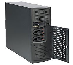 Supermicro Supermicro SuperChassis 733TQ-668B Midi Tower Czarny 668 W