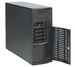 Supermicro Supermicro SuperChassis 733TQ-668B Midi Tower Czarny 668 W
