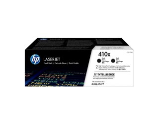 Hewlett-Packard TONER CARTRIDGE 410X BLACK/DUAL PACK