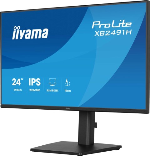 IIYAMA Iiyama ProLite XB2491H-B1 monitor komputerowy 60,5 cm (23.8") 1920 x 1080 px Full HD LCD Czarny