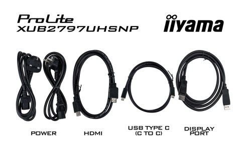 IIYAMA Monitor IIYAMA 68.5cm (27") XUB2797UHSNP-B1 16:9 HDMI+DP+USB-C IPS