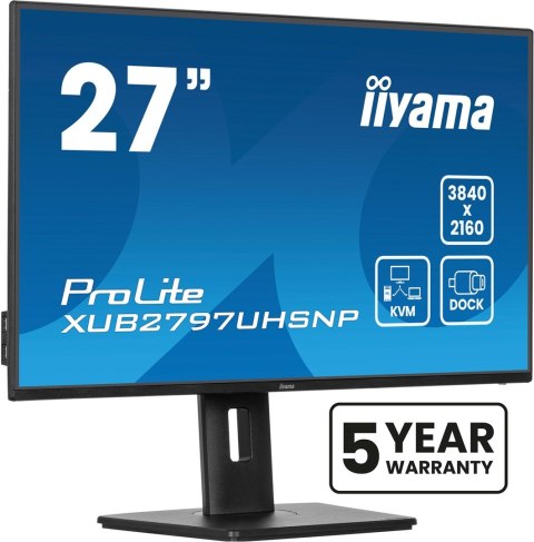 IIYAMA Monitor IIYAMA 68.5cm (27") XUB2797UHSNP-B1 16:9 HDMI+DP+USB-C IPS