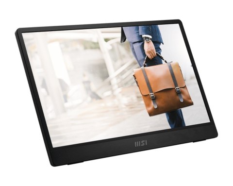 MSI MSI PRO MP161DE E2 monitor komputerowy 39,6 cm (15.6") 1920 x 1080 px Full HD LED Czarny