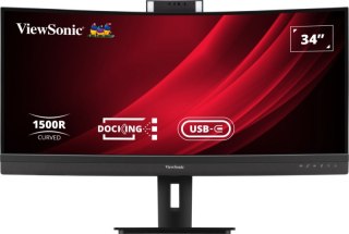 VIEWSONIC Monitor LED Sonic VG3457CV 34 zakrzywiony 2K 21:9 3 - Płaski ekran - 86,4 cm