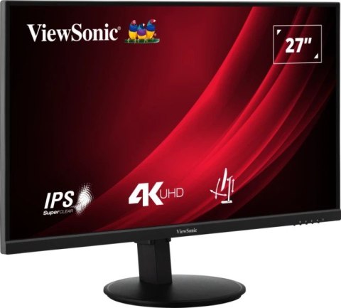 VIEWSONIC Płaski ekran LED ViewSonic 27 VG2708-4K HDMI DP 68.6 cm