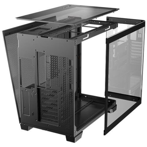 Antec Antec C8 Curve Wood Full Tower Czarny, Przezroczysty, Drewno