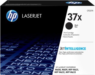 Hewlett-Packard HP 37X oryginalny wkład z czarnym tonerem LaserJet XL