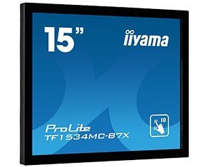 IIYAMA Iiyama TF1534MC-B7X monitor komputerowy 38,1 cm (15") 1024 x 768 px XGA LED Ekran dotykowy Przeznaczony dla wielu użytkowników C