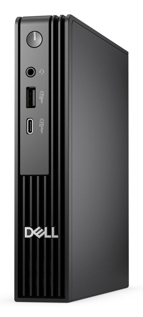 No name DELL Pro QCM1250 Intel® Core™ i5 i5-14500T 16 GB DDR5-SDRAM 512 GB SSD Windows 11 Pro Micro PC Mini PC Czarny