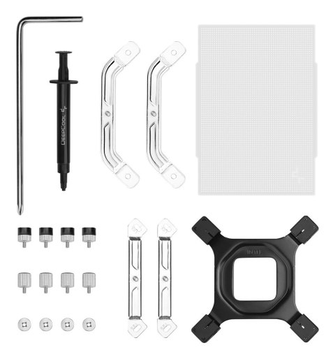 DEEPCOOL DeepCool AK500 G2 WH Procesor Chłodnica powietrza 12 cm Biały 1 szt.