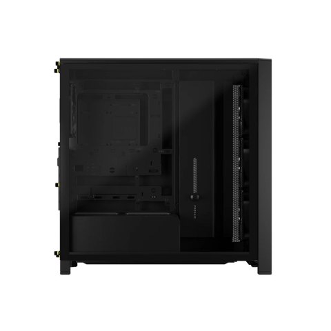 Corsair Corsair FRAME 4000D WOOD RS Midi Tower Czarny, Drewno