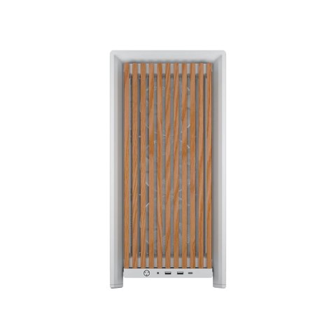 Corsair Corsair FRAME 4000D WOOD RS Midi Tower Drewno, Biały
