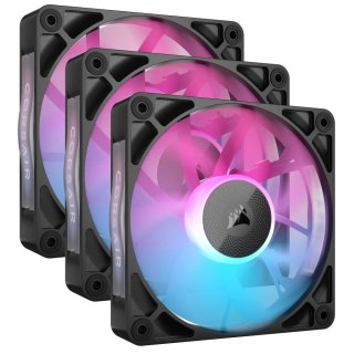 Corsair Corsair iCUE LINK RX120 RGB Obudowa komputera Wentylator 12 cm Czarny 3 szt.