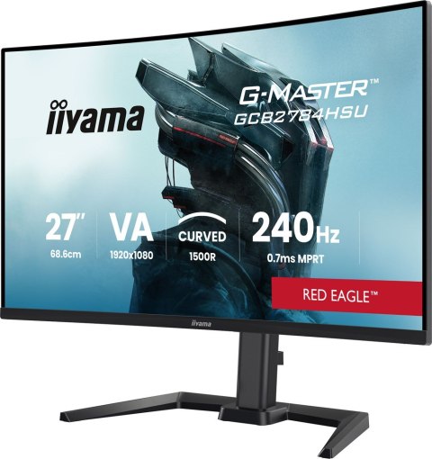 IIYAMA Iiyama G-MASTER GCB2784HSU-B1 27" 240Hz monitor komputerowy 68,6 cm (27") 1920 x 1080 px Czarny