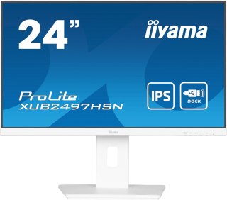 IIYAMA Monitor LCD 23,8" iiyama ProLite XUB2497HSN-W2 60,5cm 1920x1080px Full HD LED Biały