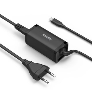 No name Hama 00200022 adapter zasilający/ inwentor Wewnątrz/Na wolnym powietrzu 45 W Czarny