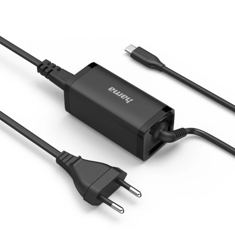 No name Hama 00200022 adapter zasilający/ inwentor Wewnątrz/Na wolnym powietrzu 45 W Czarny