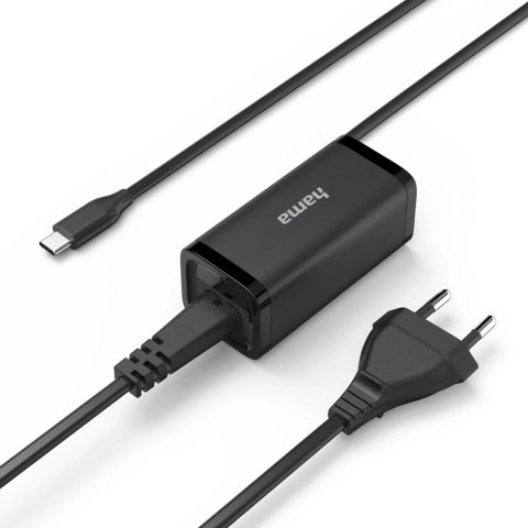 No name Hama 00200022 adapter zasilający/ inwentor Wewnątrz/Na wolnym powietrzu 45 W Czarny