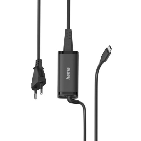 No name Hama 00200022 adapter zasilający/ inwentor Wewnątrz/Na wolnym powietrzu 45 W Czarny