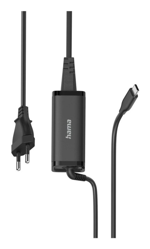 No name Hama 00200023 adapter zasilający/ inwentor Wewnętrzna 65 W Czarny
