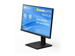 No name Hannspree Hybri Monitor EB241CJB monitor komputerowy 60,5 cm (23.8") 1920 x 1080 px Full HD LCD Czarny