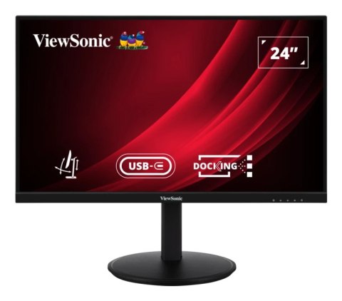 VIEWSONIC Viewsonic VG Series VG2409U-2 monitor komputerowy 60,5 cm (23.8") 1920 x 1080 px Full HD LED Czarny