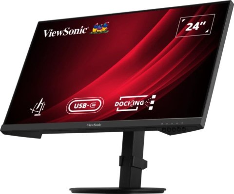 VIEWSONIC Viewsonic VG Series VG2409U-2 monitor komputerowy 60,5 cm (23.8") 1920 x 1080 px Full HD LED Czarny