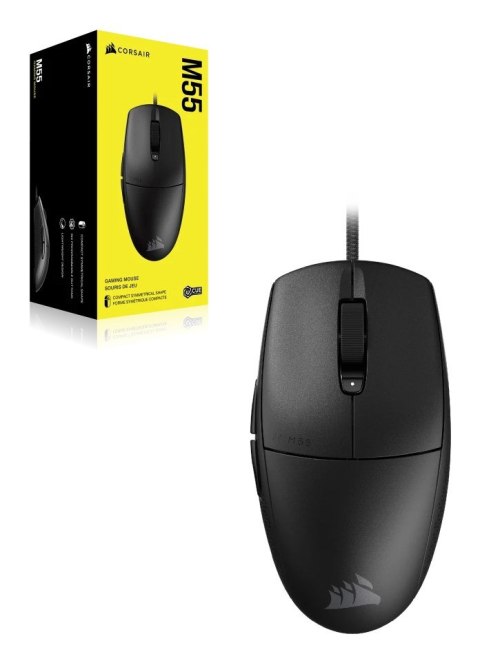 Corsair Corsair M55 myszka Gaming Po prawej stronie USB Typu-A Optyczny 16000 DPI