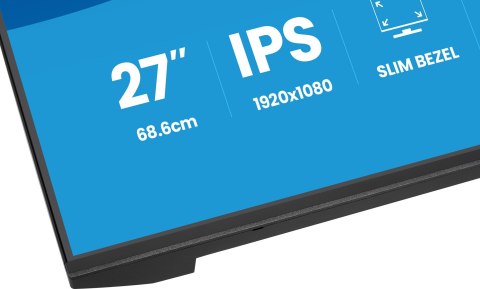 IIYAMA Iiyama ProLite X2791HS-B1 monitor komputerowy 68,6 cm (27") 1920 x 1080 px Full HD LED Czarny