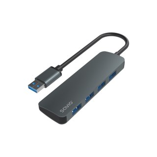 Savio HUB 4-portowy USB 3.1 Gen 1, AK-53