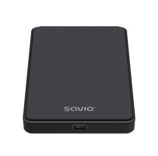 Savio Obudowa na dysk zewnętrzny HDD / SSD 2.5" USB 2.0 AK-73