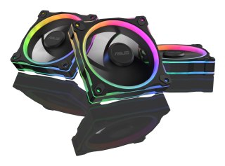 ASUS ASUS Prime MR120 Fan ARGB Reverse Black 3in1 Obudowa komputera Wentylator 12 cm Czarny 3 szt.