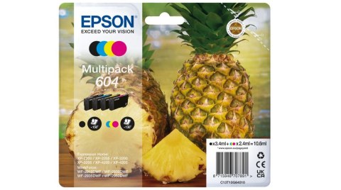Epson Tusze Epson 604 10,6ml CMYK (do WorkForce WF2910/2930/2935/2950)