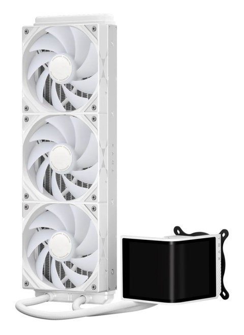FRACTAL DESIGN TRYX PANORAMA SE ARGB 360 Kompletne chłodzenie wodne, wyświetlacz 3D AMOLED - 360mm, biały