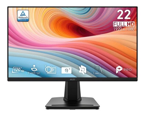 MSI Monitor PRO MP225 E12VL 21.45 cala/FHD/FLAT/120Hz/Czarny