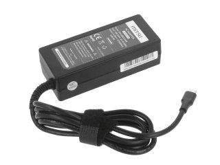 Mitsu Zasilacz ładowarka do laptopa 65W USB-C 5V-9V-12V-15V-20V/3A, 20V/3.25A PD