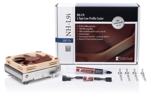 Noctua Chłodzenie CPU NOCTUA NH-L9i Intel Low Profile 37mm